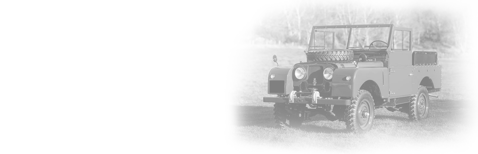 Series 1 Land Rover In Country Field