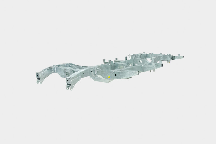 Series 2 2a 109inch Galvanised Chassis 111