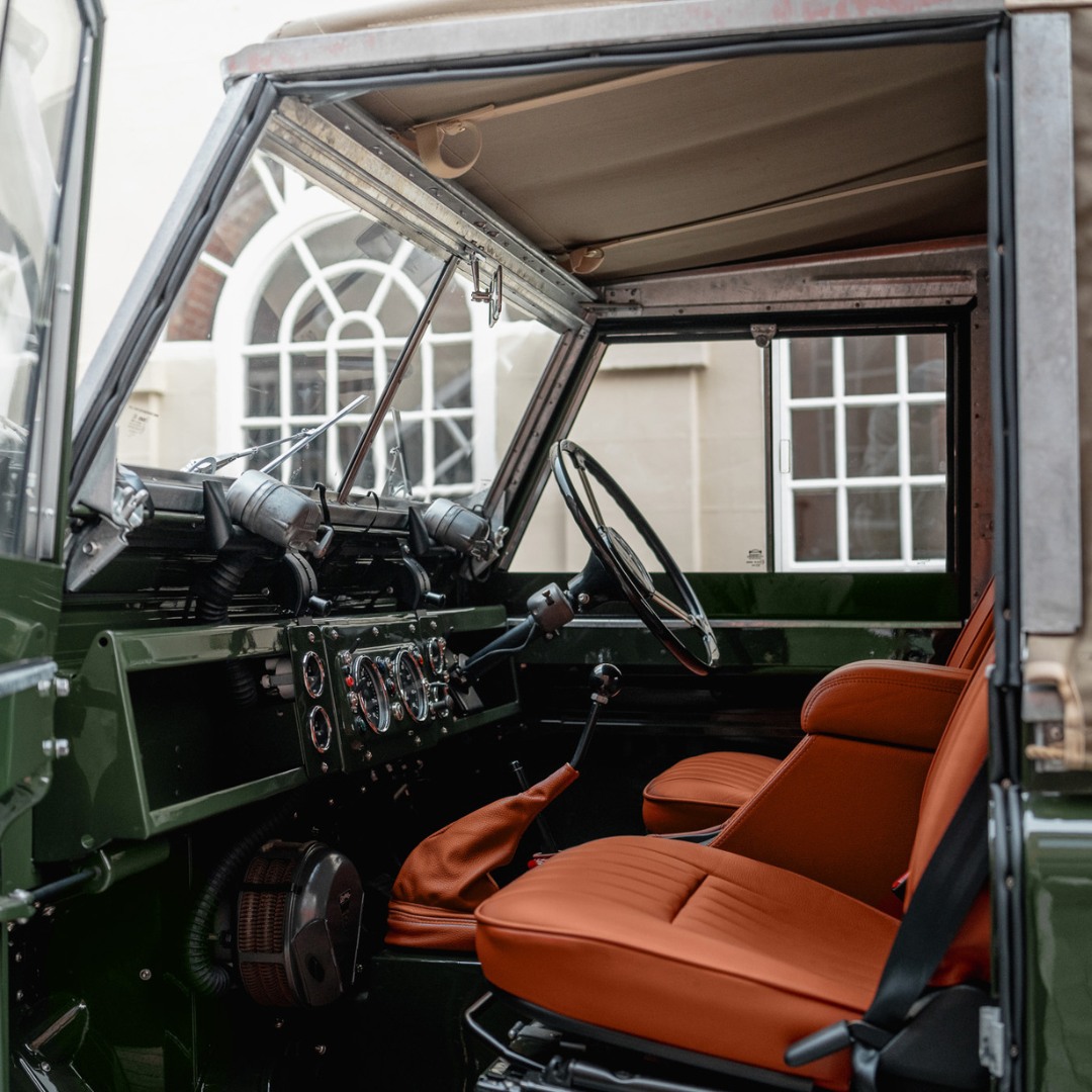 Pegasus V8 Series 2a Bespoke Bulkhead Cab Side Bulkhead Restored By Retro Defenders With Tvr V8 Engine .001